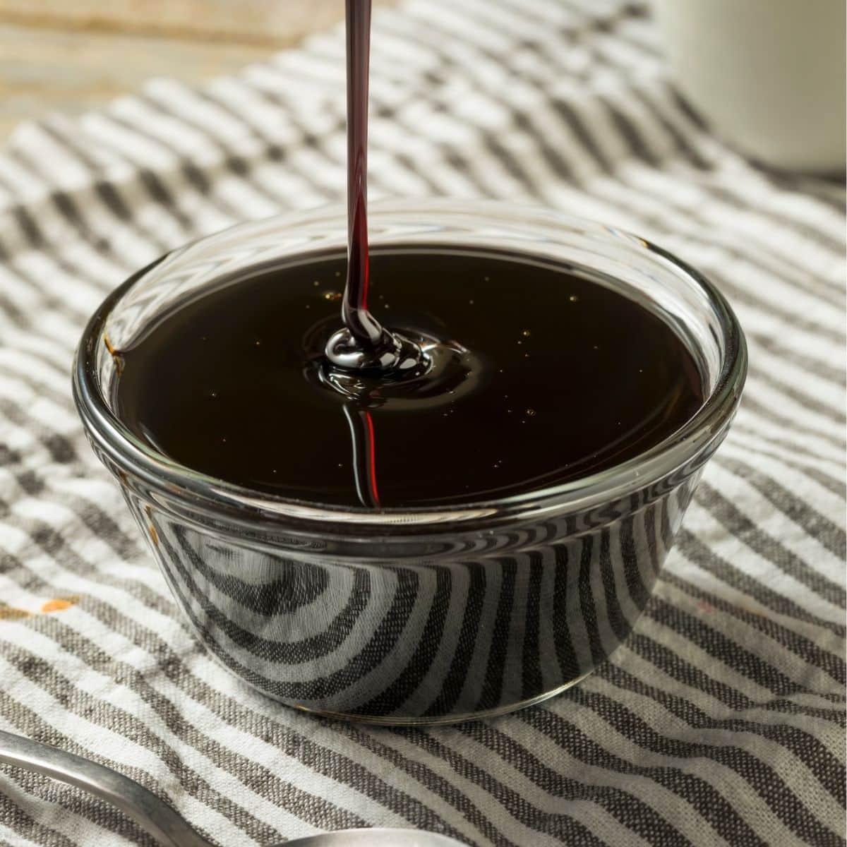 Coconut Sugar Syrup in a Glass Jar