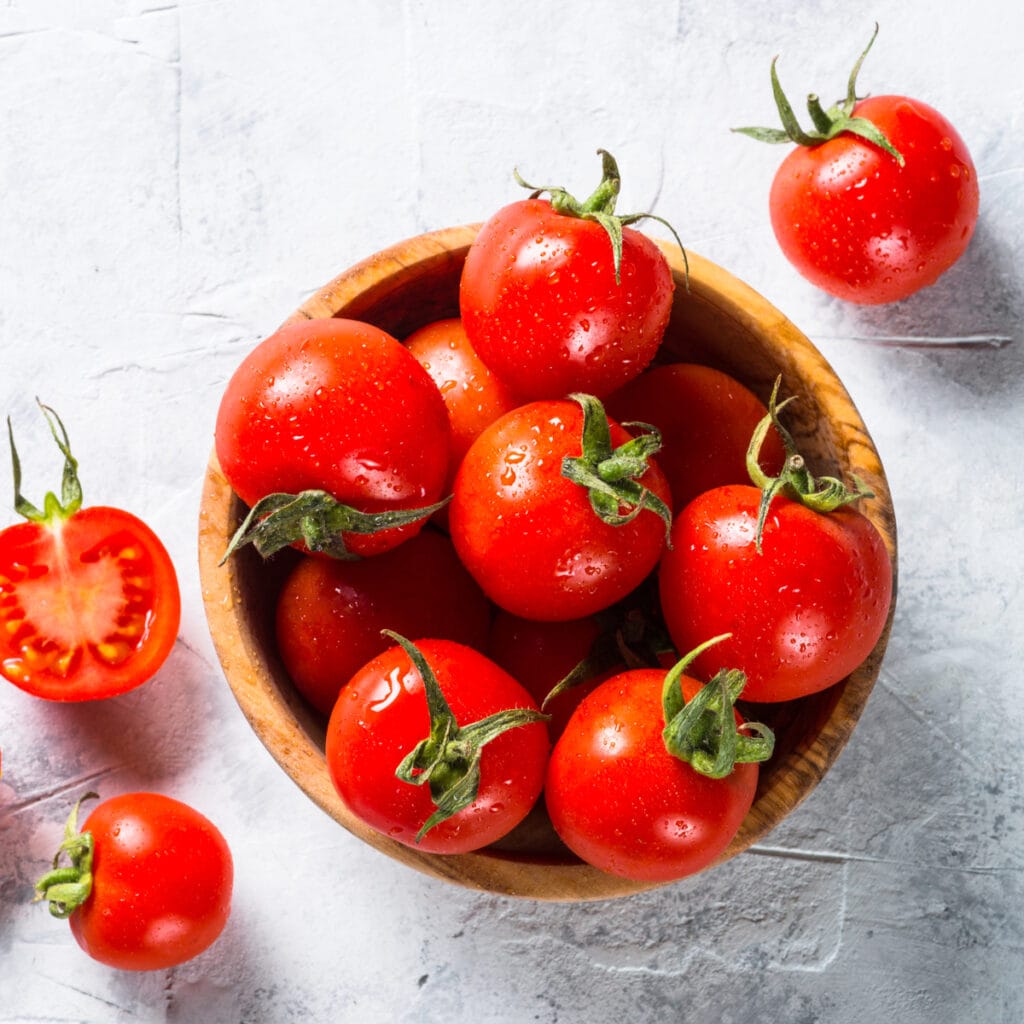 Bowl of Fresh Tomatoes