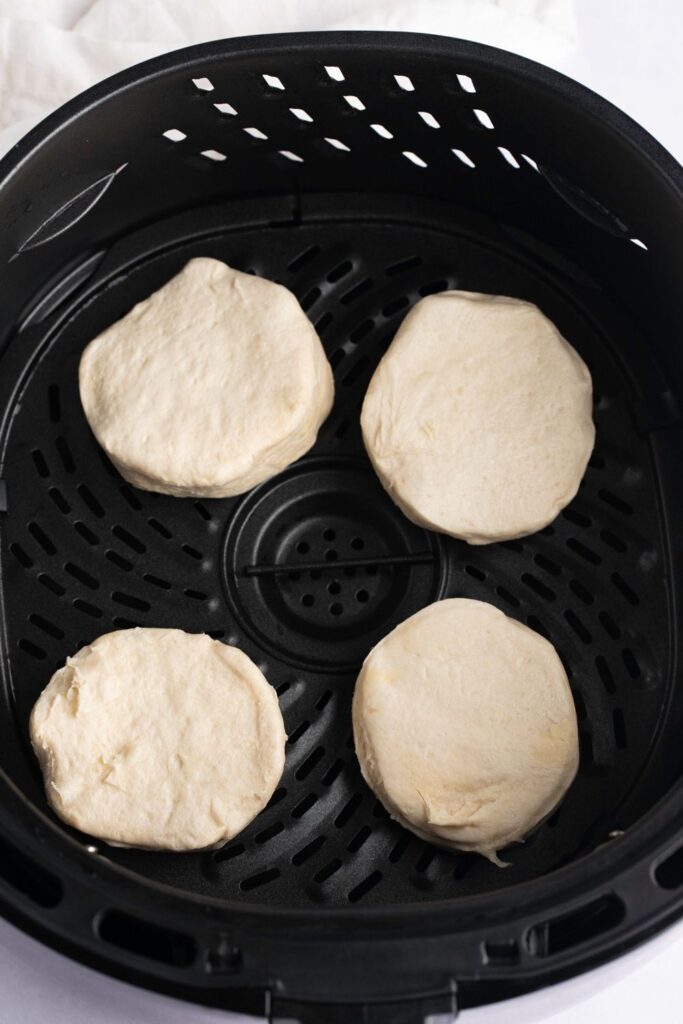 Buttermilk Biscuits Dough in an Air Fryer