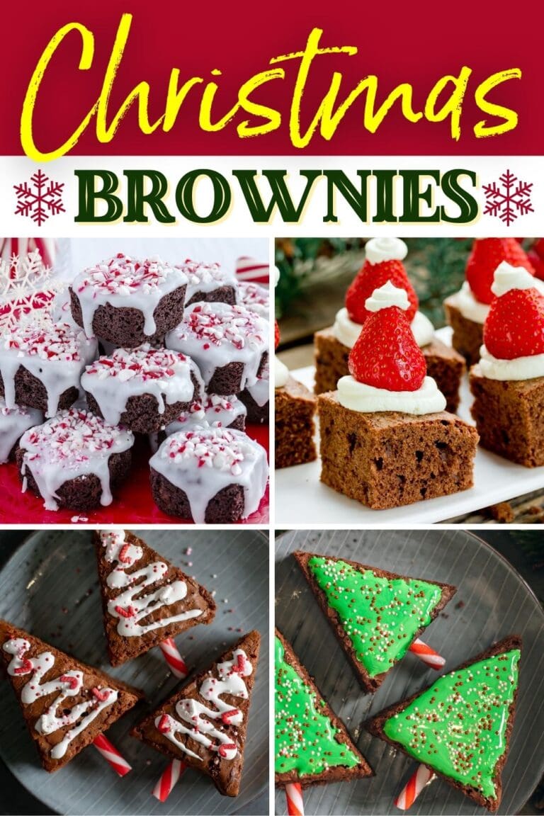 13 Easy Christmas Brownies Holiday Dessert Ideas Insanely Good