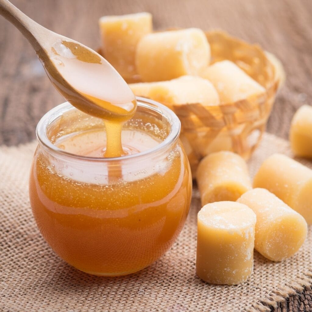 Coconut Sugar Syrup in a Glass Jar