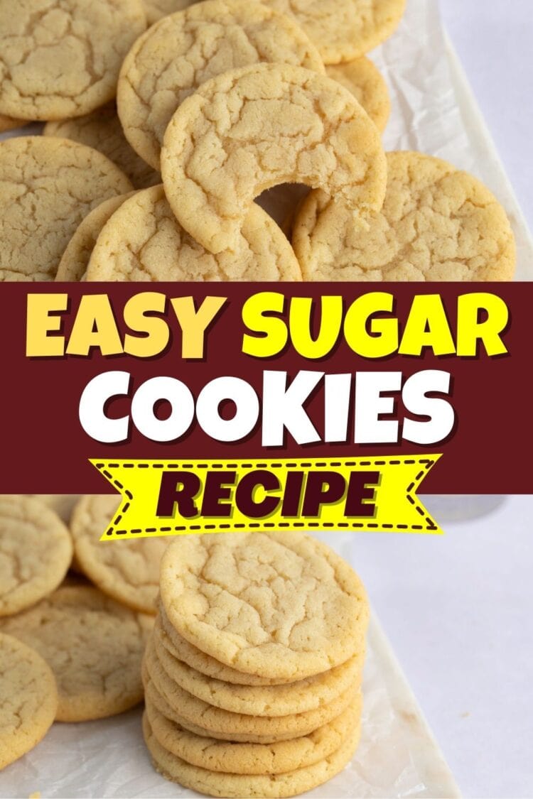 Easy Sugar Cookies Recipe - Insanely Good