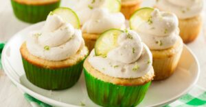 Homemade Margarita Cupcakes with Lime