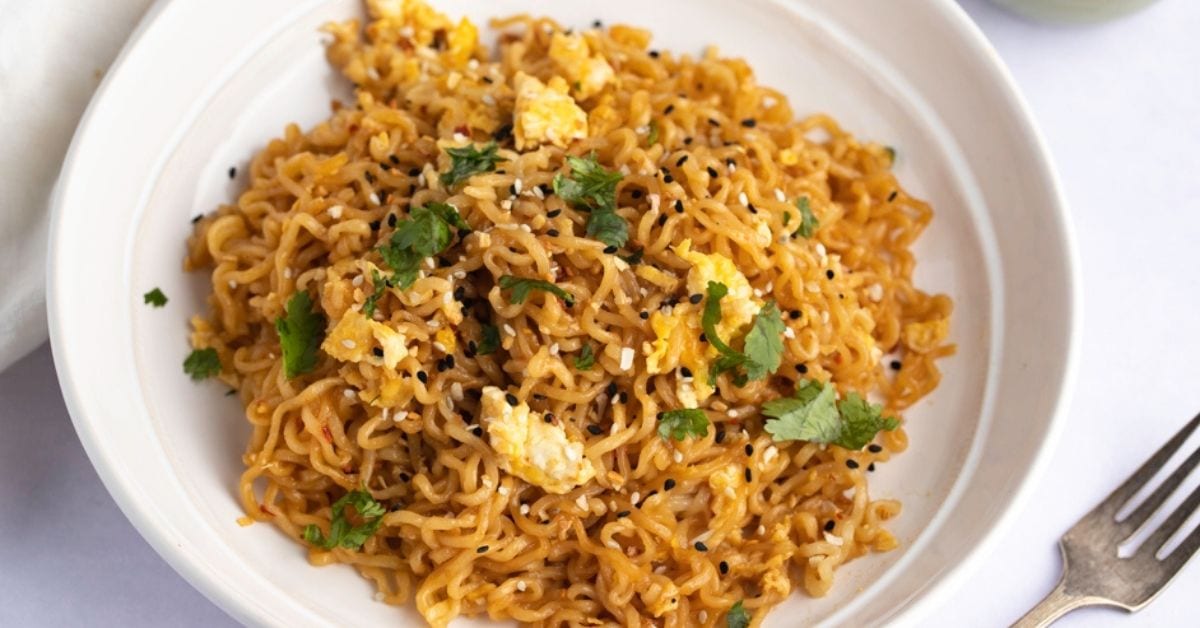 Tiktok Ramen: Instant Noodles w/Egg, Butter, and Garlic · i am a food blog