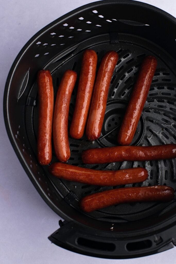 Hot Dogs in an Air Fryer