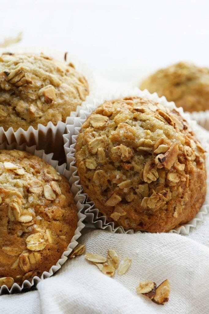 Banana Muffins with Grape Nut Cereals