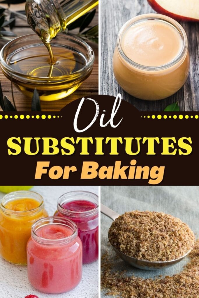Oil Substitutes for Baking