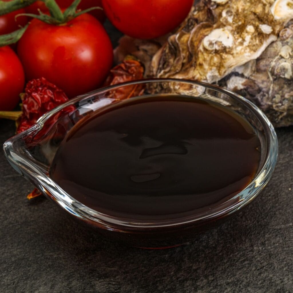 Oyster Sauce in a Small Container