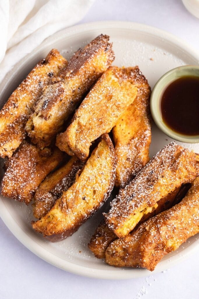 Soft and Crispy Air Fryer French Toast Sticks