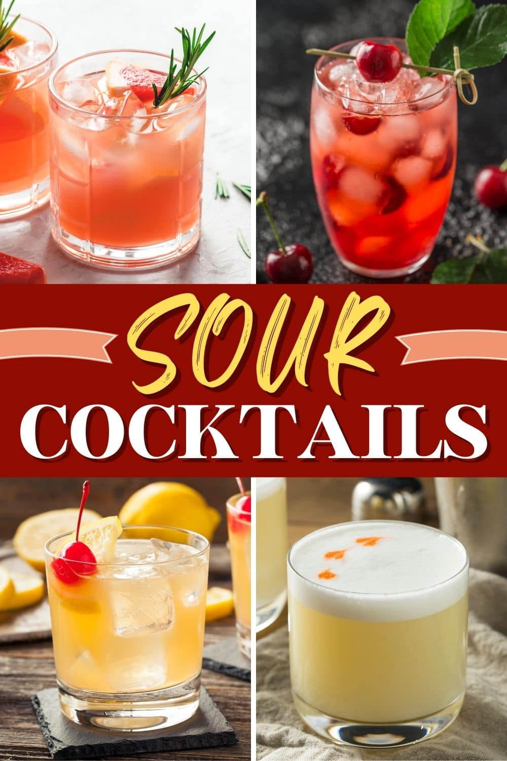 20 Easy Sour Cocktails To Tickle Your Tastebuds - Insanely Good