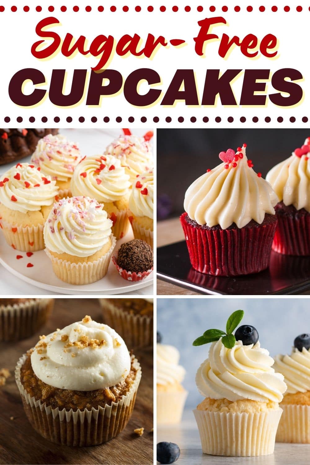 15 Delicious Sugar Free Cupcakes - Insanely Good