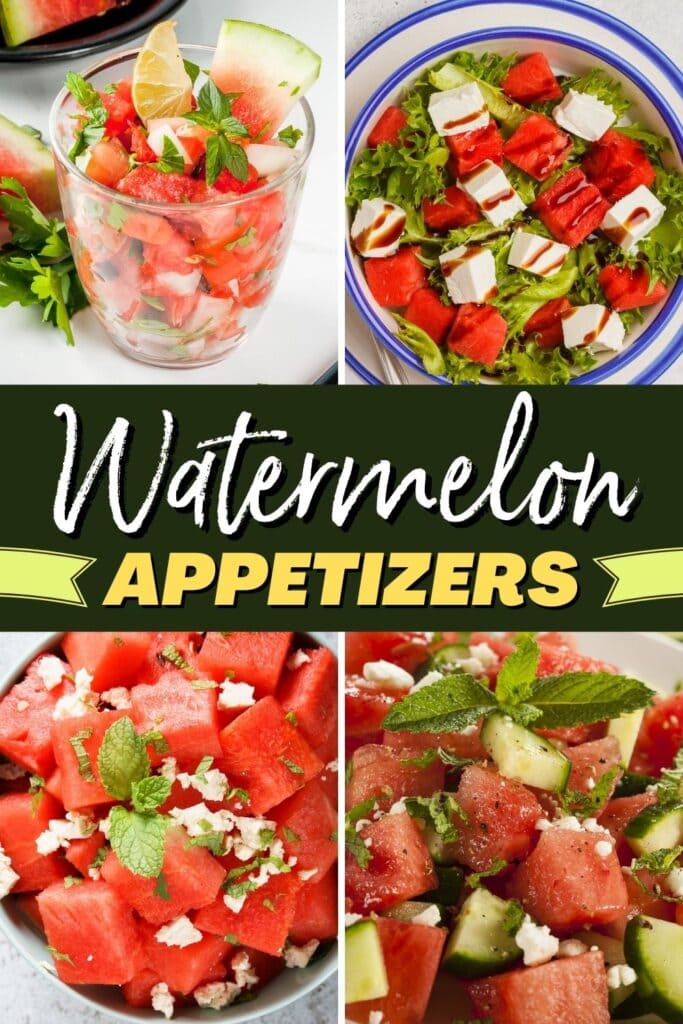 Watermelon Appetizers
