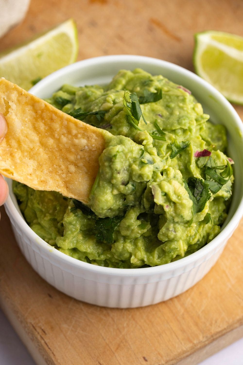 Appetizing Chipotle Guacamole with Tacos