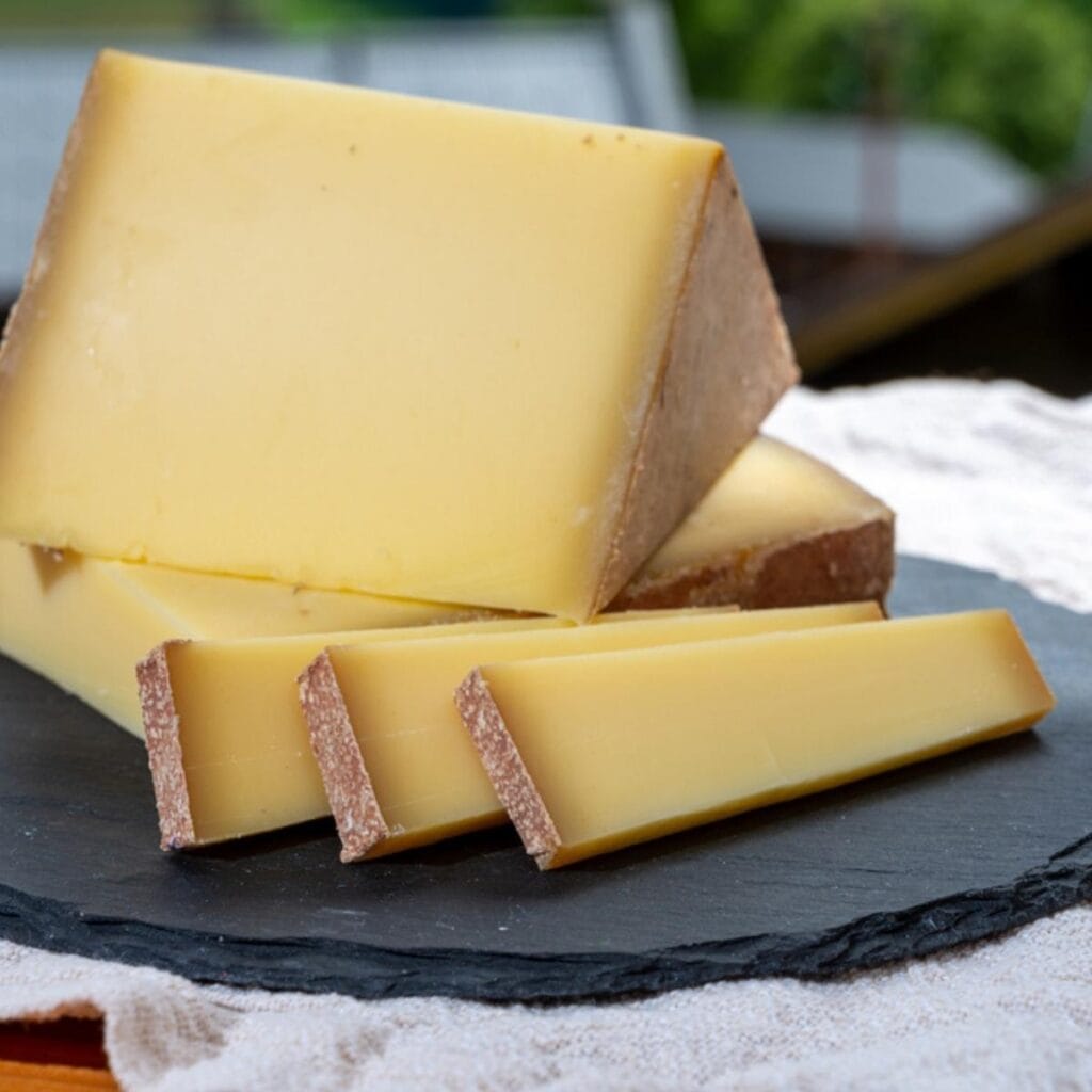 Sliced Beaufort Cheese