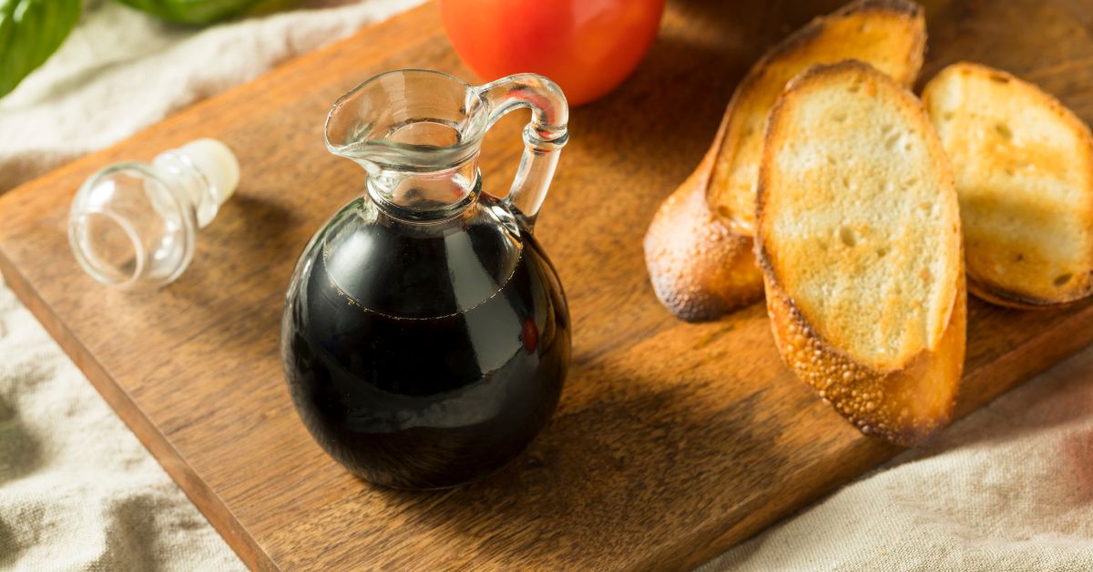 Black Balsamic Vinegar with Bread