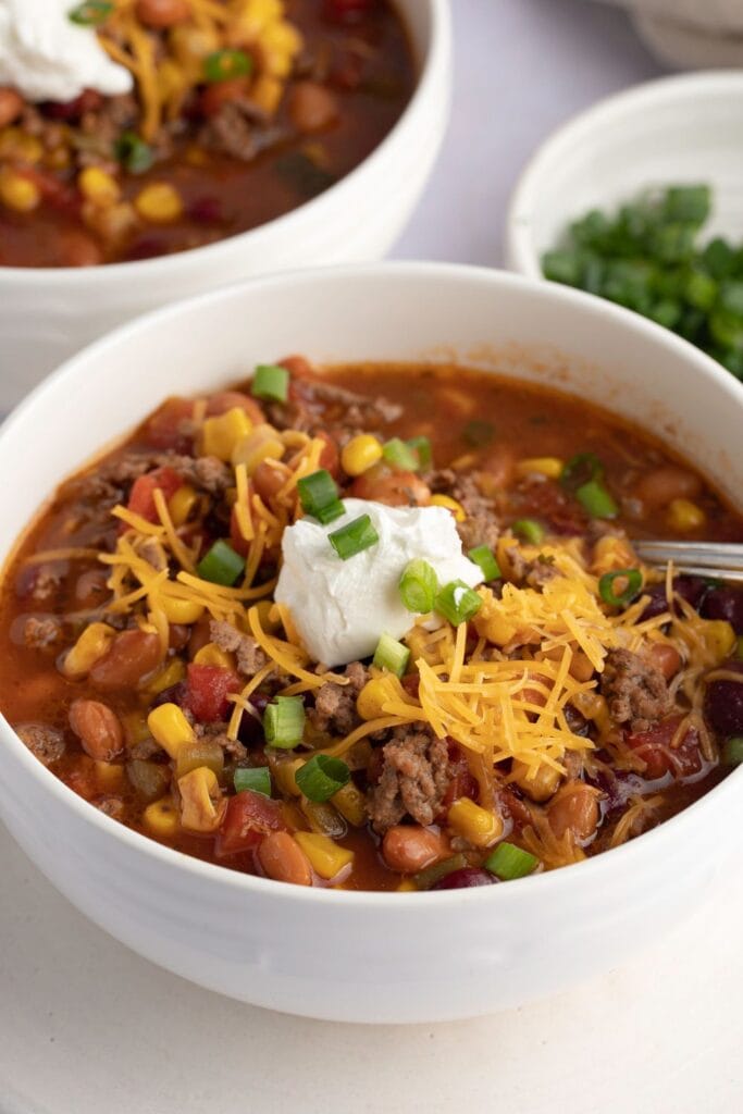 Easy Crockpot Taco Soup Recipe - 72