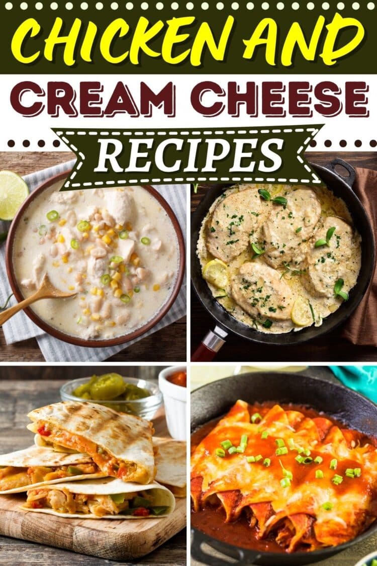 17 Chicken and Cream Cheese Recipes We Love Insanely Good