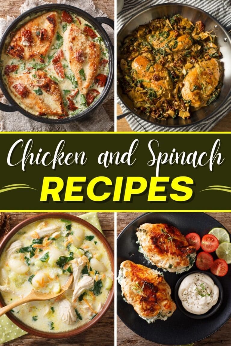 23 Chicken and Spinach Recipes (+ Healthy Dinner Ideas) - Insanely Good