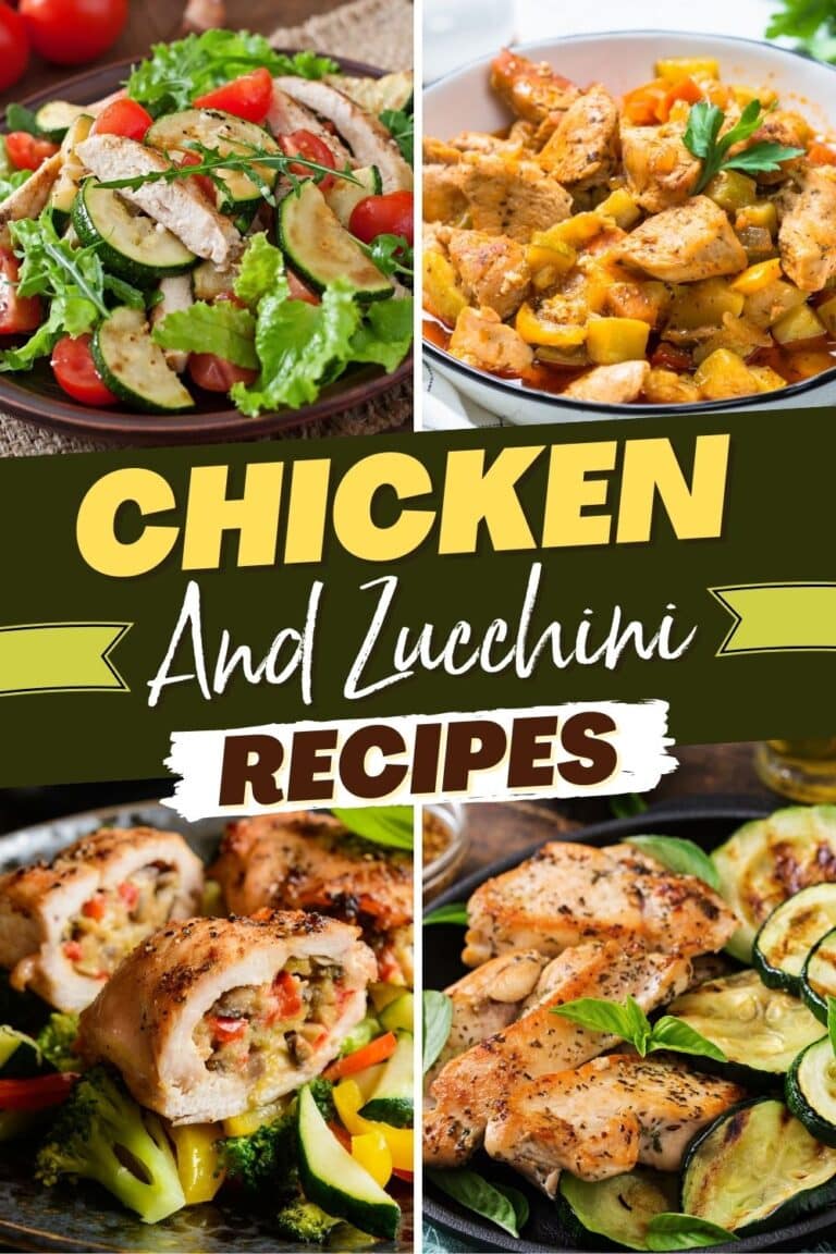 23 Chicken and Zucchini Recipes for Dinner - Insanely Good