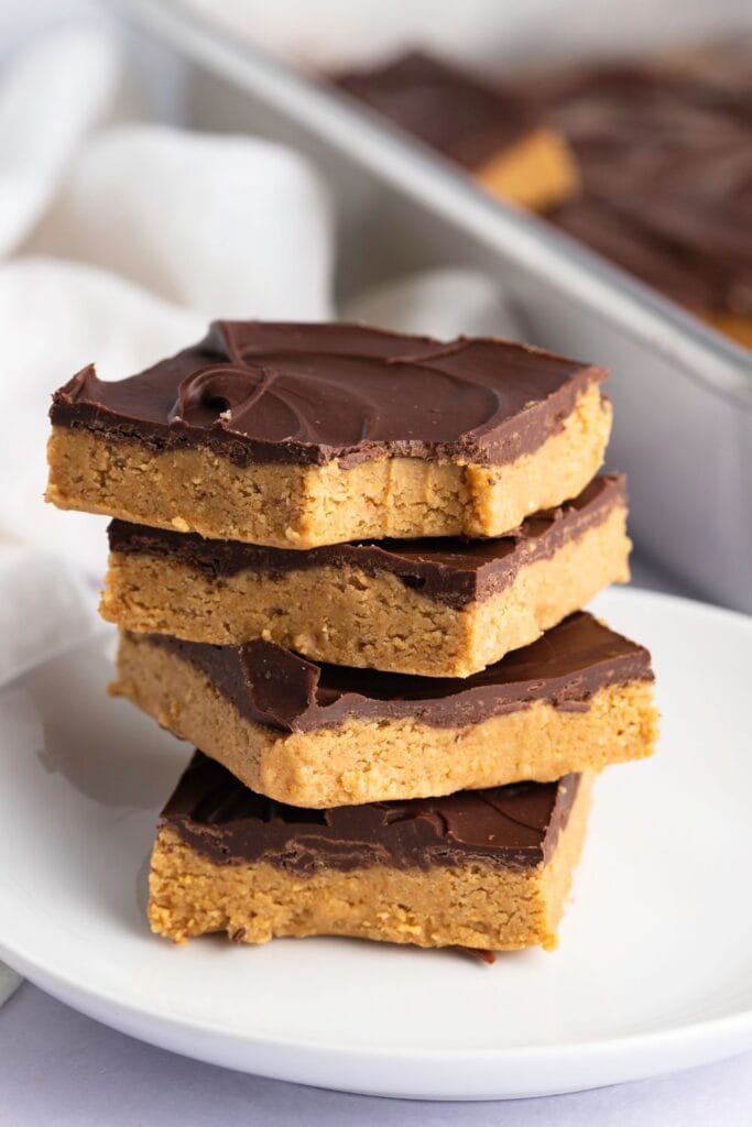 Easy Homemade Lunch Lady Peanut Butter Bars
