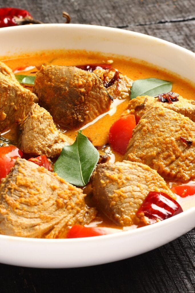 Fish Masala Curry Dish