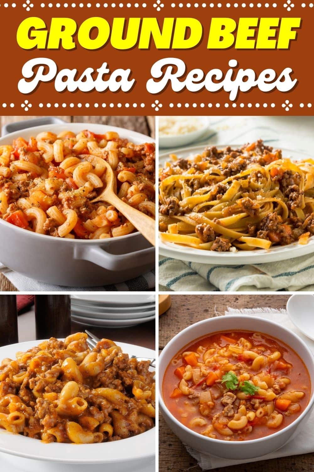 25 Best Ground Beef Pasta Recipes to Try Tonight - Insanely Good