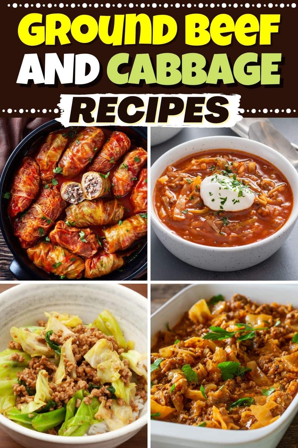 10 Best Ground Beef and Cabbage Recipes - Insanely Good