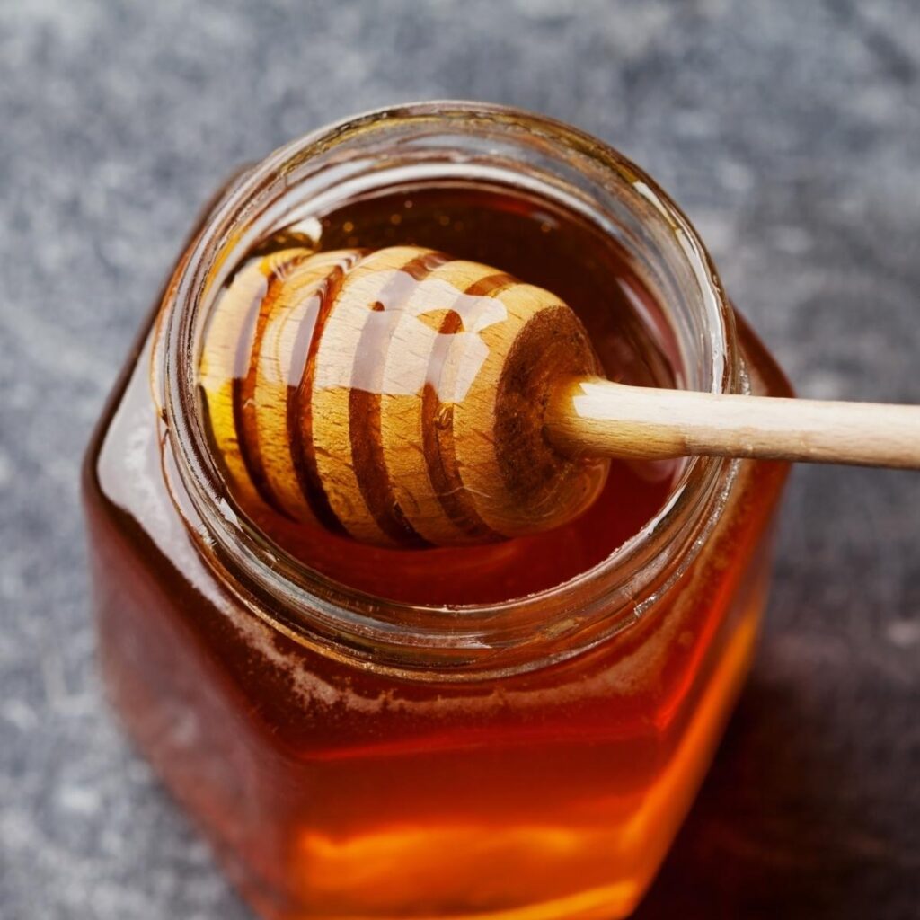 Honey Dripping in a Jar