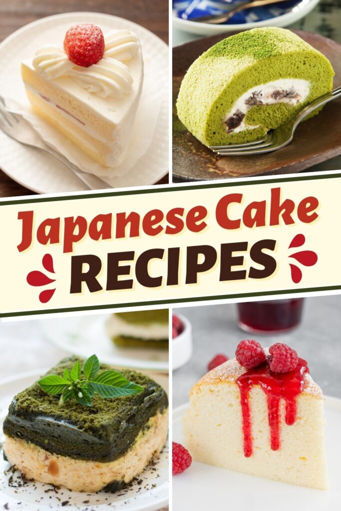 Japanese Cake Recipes