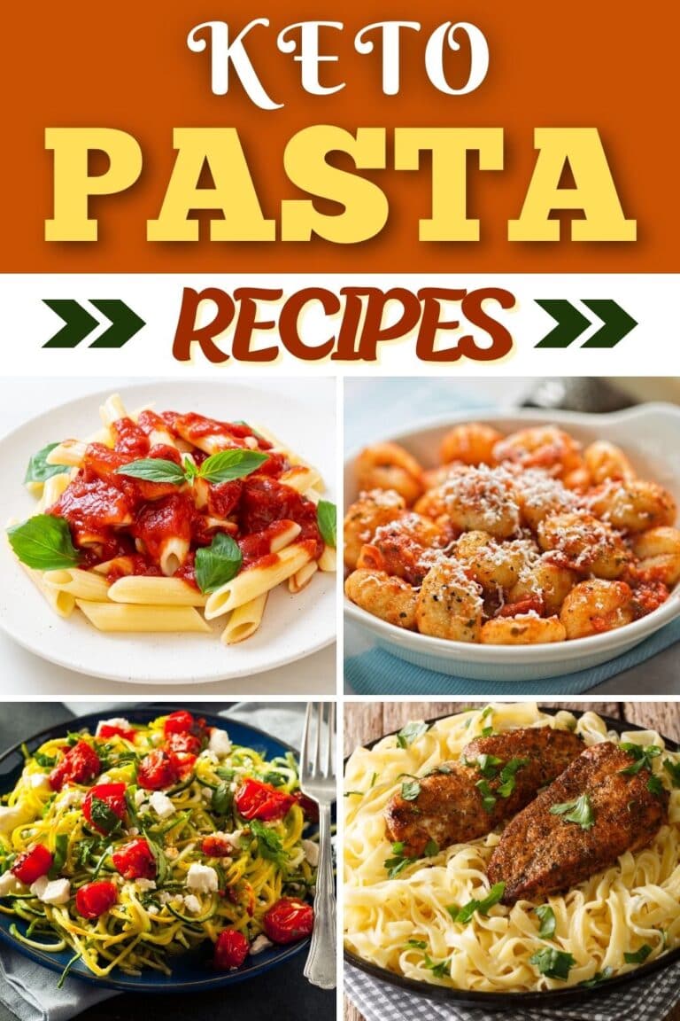 25 Easy Keto Pasta Recipes (Low-Carb Noodles) - Insanely Good