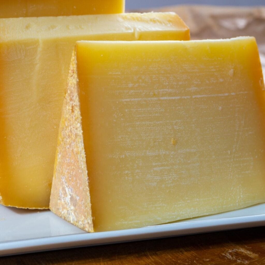 Thick Sliced Le Broure Cheese