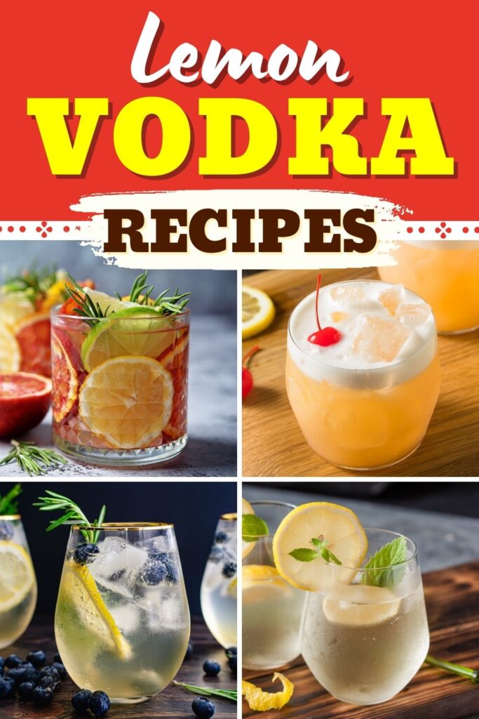 Рецепты лимонной водки