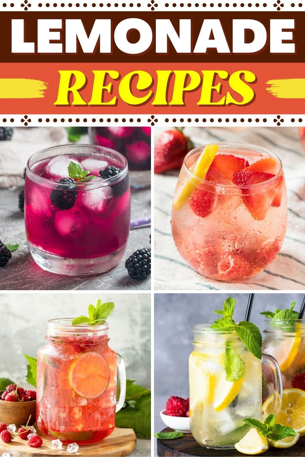 20 Best Lemonade Recipes You Need To Try - Insanely Good