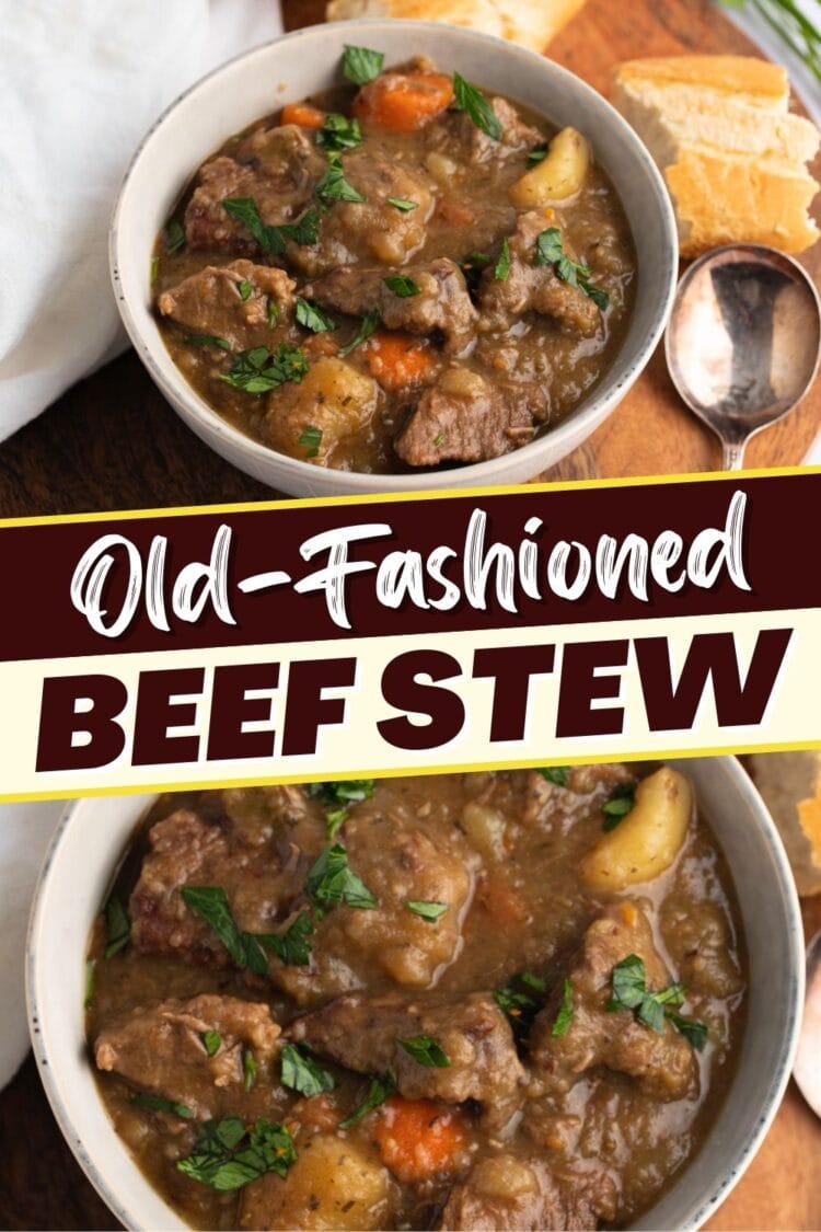 Old-Fashioned Beef Stew - Insanely Good