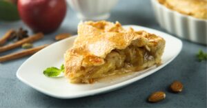 A Slice of Apple Pie with Apple Pie Filling
