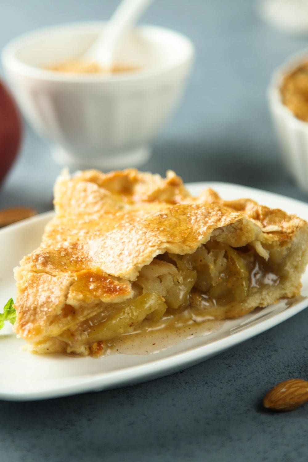 10 Easy Recipes with Apple Pie Filling (Besides Pie). Shown in picture: A Slice of Homemade Apple Pie