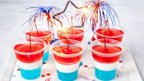 Firecracker Jello Shots for 4th of July