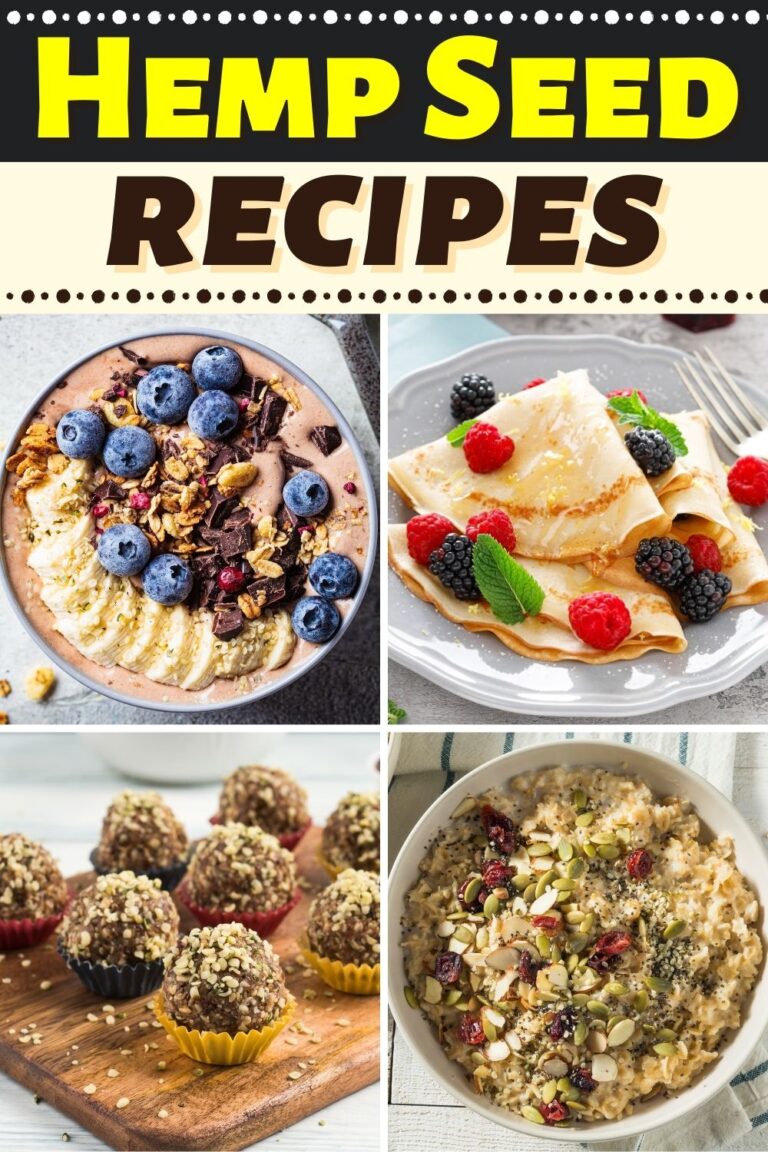 23 Best Hemp Seed Recipes You Need to Try Insanely Good