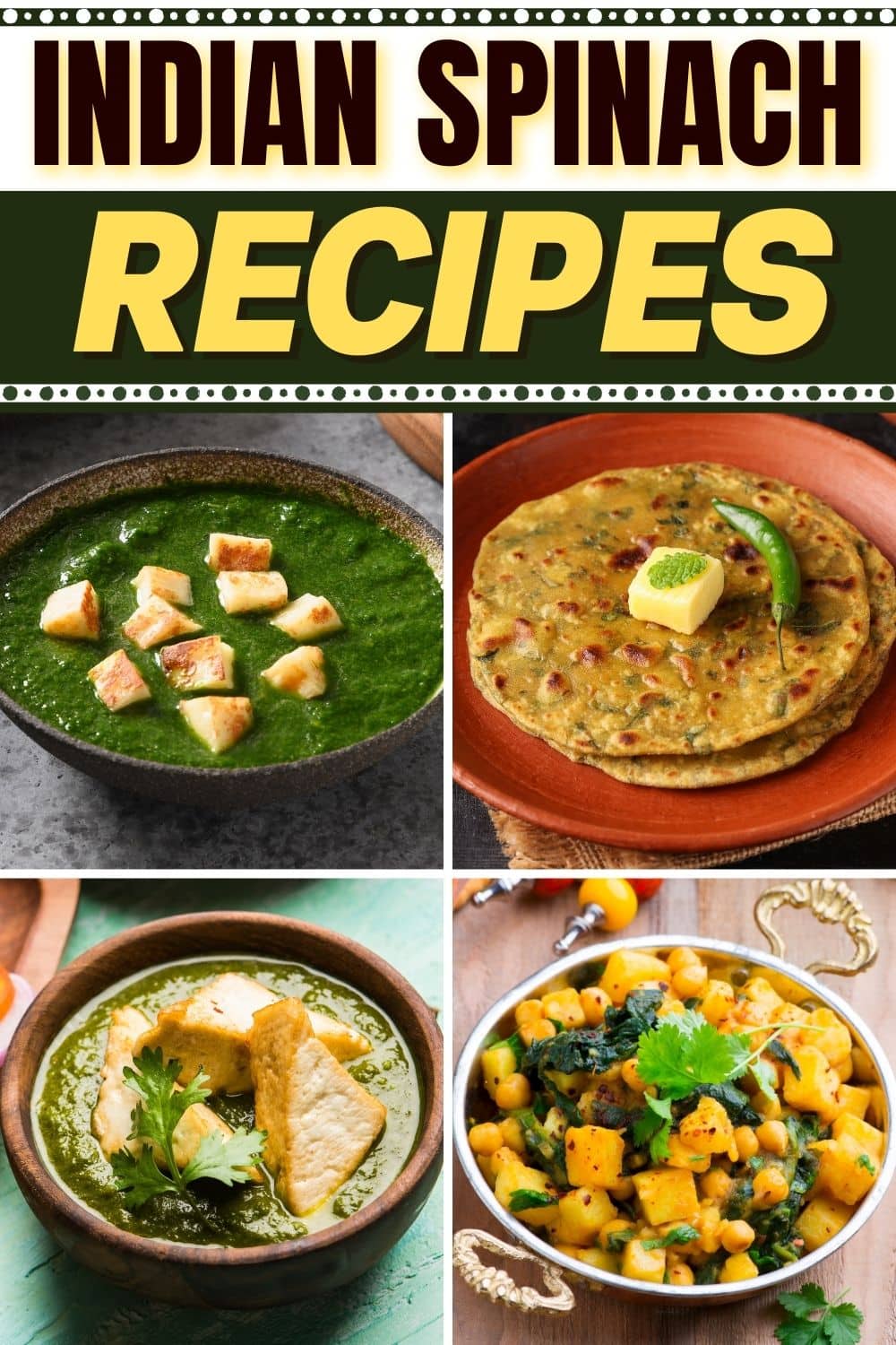 20 Authentic Indian Spinach Recipes (+ Easy Palak Dishes) - Insanely Good