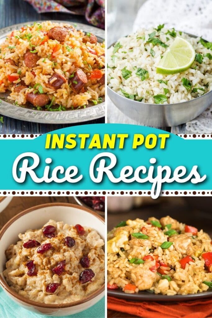 Instant Pot Rice Recipes