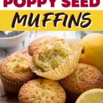 Lemon poppy seed muffin