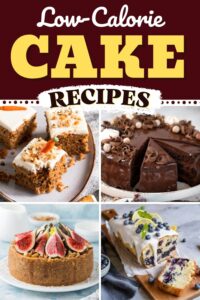 15 Easy Low-Calorie Cake Recipes to Enjoy - Insanely Good