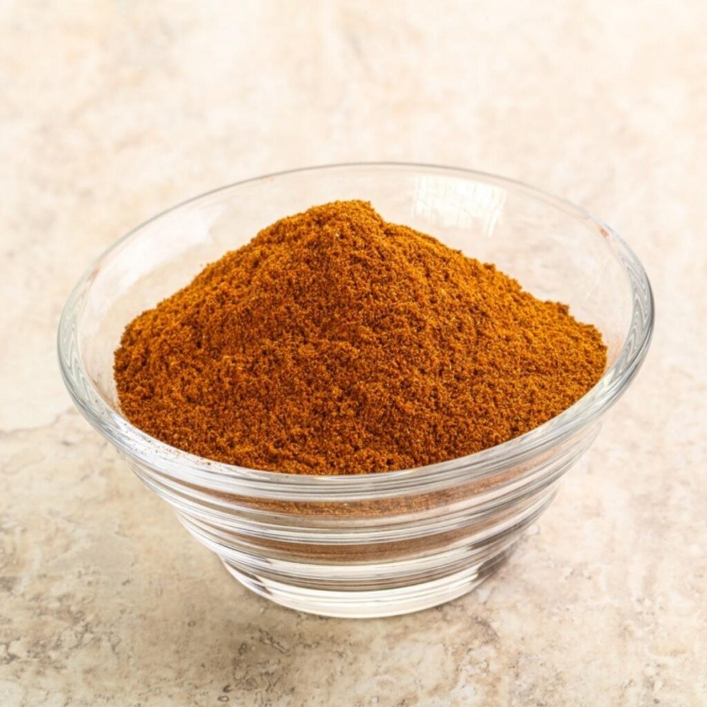 Paprika in a Glass Ingredient Bowl