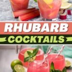 Rhubarb Cocktails