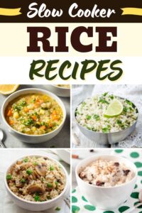 13 Slow Cooker Rice Recipes (+ Easy Crockpot Meals) - Insanely Good