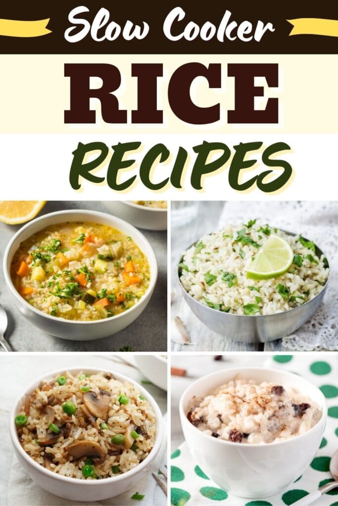 Slow Cooker Rice Recipes