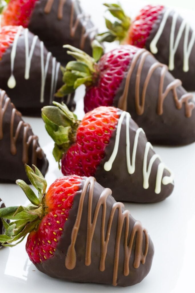 Sweet Chocolate Dipped Strawberries