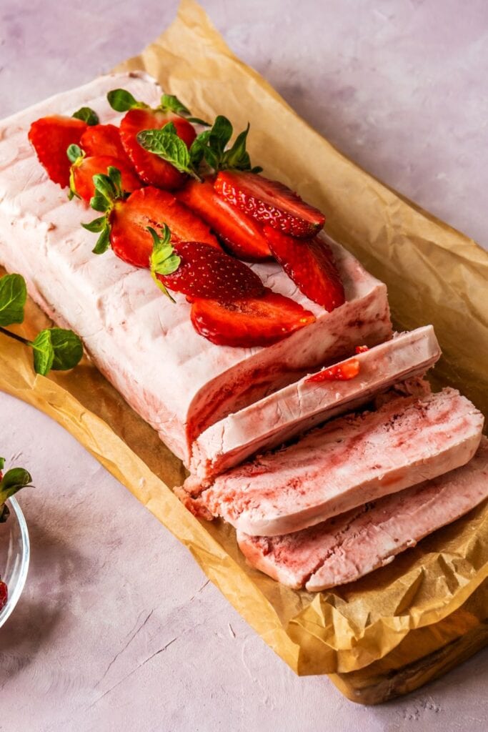 10 Easy Semifreddo Recipes For a Refreshing Dessert: Sweet Strawberry Semifreddo for Dessert