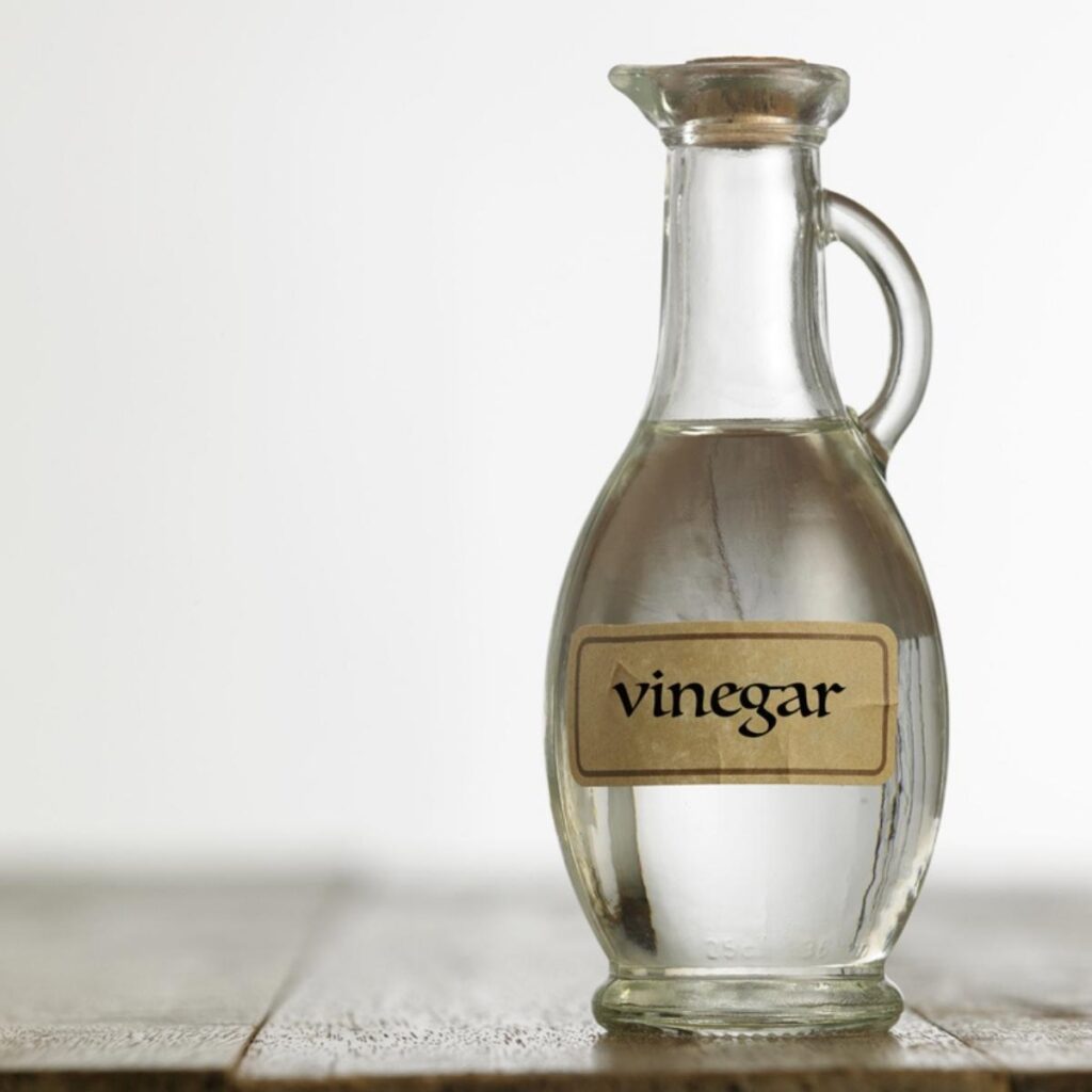 Vinegar in a Glass Bottle
