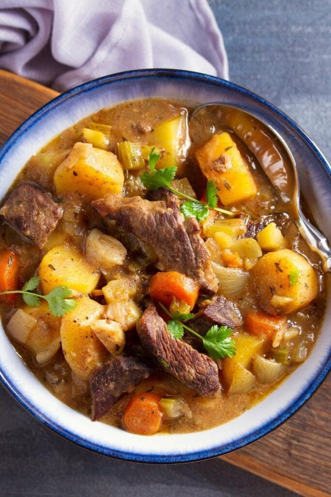 Dominican Beef Stew with Carrots and Potatoes
